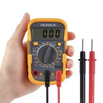 메카솔루션 디지털 정밀 멀티테스터기 DT-830D+ UK-830LN DT-380B TA801A, 1개, 프로, UK-830LN