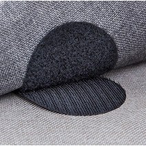 [5개] 매트 고정 밀림방지 kk397 러그 벨크로 원형 30매입, 원형 벨크로(30매입)_화이트