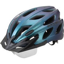 ROCKBROS MTB 산악용 자전거 초경량 헬멧 안전모 블루