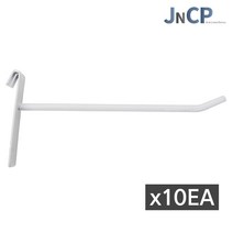 JNCP 휀스망 일선후크 10EA 후크 고리 악세사리 걸이 진열 메쉬망 네트망 철망, 1세트, 화이트(15cm)x10EA