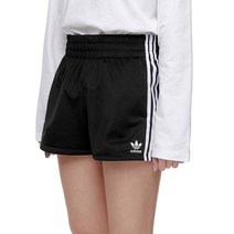 아디다스 3시 이전 주문 당일발송 여성반바지 여자반바지 오리지널스 3S 3부반바지 캐주얼 숏팬츠 블랙 FM2610