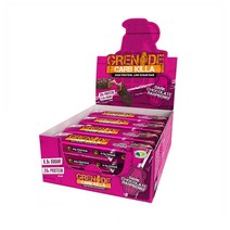 Grenade 영국 그레네이드 프로틴 바 다크초콜릿 라즈베리 60g 12개입