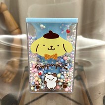 산리오 제트스트림 Sanrioed 헬로 키티 Littletwinstars 판타지 귀여운 흐르는 공 데스크탑 스토리지 박스 메이크업 브러쉬 펜 홀더 선물, [06] 6