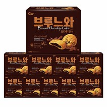 청우식품 브라우니초코칩쿠키 브루느와198g 2개, 10개, 198g
