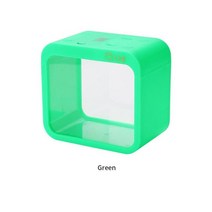 베타물고기 구피 해수어 금붕어키우기 LED 나이트 라이트와 Betta 물고기 상자 크리 에이 티브 분리형 미니, [03] Green