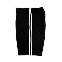 [샤이안스포츠] 블랙 반바지 흰색2선 체육복 트레이닝복