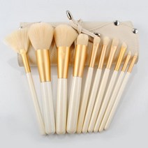 브러 시세트 화장 메이크업 파우치 10종 볼터치 더 솔 쉬 가방