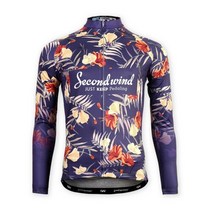 세컨윈드 세컨윈드 자전거 긴팔져지 알로하바이올렛 자전거의류