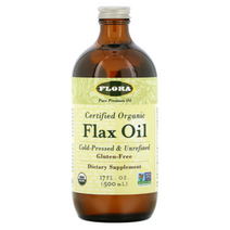 [핫딜][오늘출발][500ml] 플로라 아마씨유 아마유 아마 아마씨 오일 기름 아마인유 Flax Seed Oil, 500ml x 1개