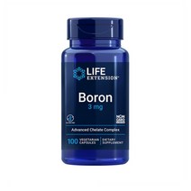 라이프익스텐션 붕소 Boron 3mg 100베지캡슐
