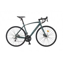 [삼천리자전거] 700C 아팔란치아 R16D 16단 로드 자전거 2023, 다크 카키 실버, 490