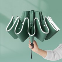 미니플 튼튼한 거꾸로 암막 3단 자동 대형 접이식 우산 장우산 양우산