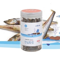 강아지 고양이 열빙어 트릿 간식 65g 애견간식 고양이자연식 고양이트릿, 1개