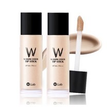 더블유랩 빅봉 파운데이션 40ml, 21호 커버 라이트, 2개
