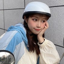 빌트웰 헬멧 그링고S 전기 자동차 통기성 할리 레트로 남성용 하프 여름 사계절 라이트, 탄소 섬유 패턴, 한 사이즈