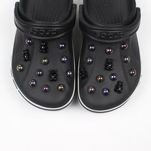 블랙 곰돌이 진주 파츠 세트 26pcs 슬리퍼 입체 장식 꾸미기