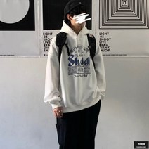 가바바 남성 빅사이즈 후드티 느낌 있게 데일리 오버핏 후드티 G54473