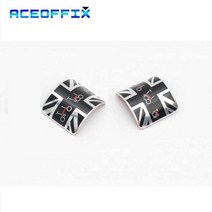 자전거스티커 데칼 캐리어스티커 스크래치 사이클링 라이딩 안티aceoffix for brompton bike logo sticker stem nameplate frame 배지, 2개