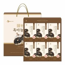 CJ [1+1] 한뿌리 흑마늘달임진액 50mlx24포 부모님 명절 회사 직원 어버이날 선물, 8set