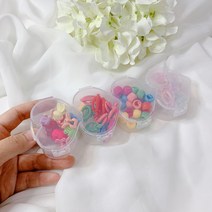 아기 여아 앞머리 미니 집게핀 디스코핀 세트