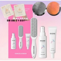 발싹 발 각질제거제 3종 풋케어세트 풋필링 미스트 100ml 풋파일 풋크림 40g, 1개, 1개