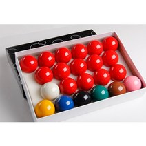 당구용품 높은 품질 52.5MM 수 지 22PCS 당구 스누커 공 판매, 없다