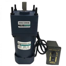 유도 전동기 모터 전류 기어 감속기 속도 조절기 포함 단상 가변 대형 토크, 0-500rpm