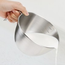 리본제이 304 스텐 손잡이 믹싱 계량컵 1200ml