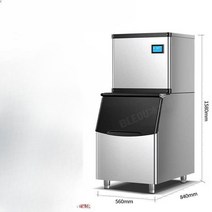 제빙기 상업용 우유 차 가게 광장 얼음 대용량 자동 제빙기, 350KG (제빙트레이 갯수  210개) (옵션이미지