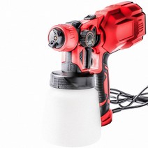 셀프탄성코트 베란다 벽곰팡이방지 스프레이건 벽지, 500W 노란색 스프레이 건