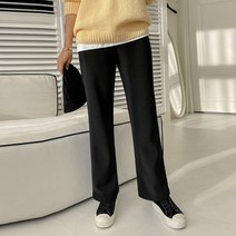 [조아맘] 쫀득 기모 밴딩 팬츠