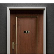 LUCK 402호 입체호수판 호실표찰 호실사인 아파트호수판