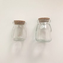 푸딩병 100ml 150ml 코르크 마개 포함