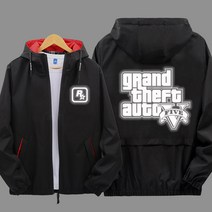 남자후드집업 야광 GTA후드티 남녀 얇은타입 재킷 주변 5옷 2018캐주얼 라이더자켓 가을겨울