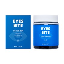 본아페티 강아지 눈물 개선 영양제 아이즈바이트 눈곱 눈꼽 눈물자국 제거, 80g, 눈물자국 개선, 4개