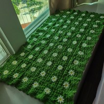 겨울 인테리어소품 코바늘 블랭킷 털실 담요 뜨개질 휴대용 소파 매트 로맨틱