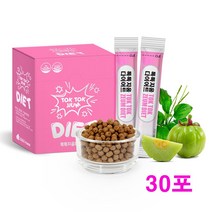 차전자피 다이어트 가르시니아 캄보지다 HCA 식이섬유 수용성 L카르티닌 레몬밤 알로에 분말 가루 락토바실러스 실크펩타이드 GMA HACCP 인증 효능 추천, 1박스, 30포