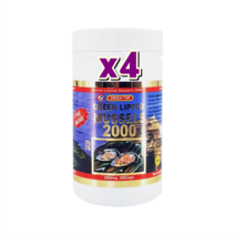 뉴질랜드 그린탑 초록홍합 2000mg 300캡슐 x4 초록입홍합추출물 오메가3 함유, 4box