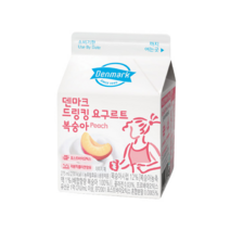 덴마크 드링킹요구르트 복숭아 275mLx8팩/냉장무배