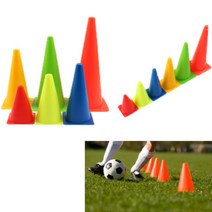 고깔콘 삼각콘 미니라바콘 운동콘 축구혼자연습 28cm 32cm, 32cm / 레드