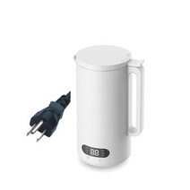 콩가는기계 두유기계 두유기 미니두유제조기휴대용 미니 밀크 쉐이크 두유 메이커 500ML 믹서기 스무디, 02 White 350ML_03 UK_02 220V