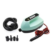 프리미엄 서핑보드 패들보드 전기 공기 펌프 130W 빠른 팽창기 LED 디지털 자동차 풍선 패들 보드 SUP 보트 서핑, [01] SA100