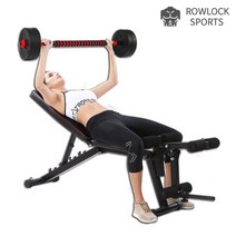 로우락 벤치프레스 RB-600, 03.RB-600 +12kg 덤벨세트