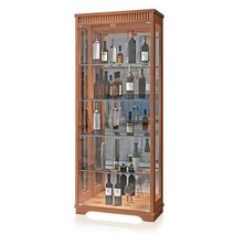 상패 진열장 고급 양주 낮은 유리장 좁은 코너, 원목싱글도어길이600mm도어록+측면등더블도어