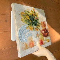 더 아트 컴퍼니 명화 두꺼비집 가리개 64종(1-30번) 마티스 모네 고흐 클림트 피카소 호퍼 호크니 모지스 몬드리안 포르나세티 배전함 차단기 커버 현관 그림 액자 인테리어, 18. 고흐 정물화 S