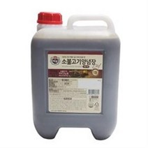 소불고기양념 백설 10kg 업소용 대용량 갈비양념, 3개