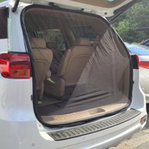 QM6모기장 트렁크모기장 차량용 방충망, 트렁크 모기장 블랙(대)