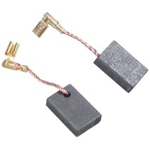 마키 9553NB에 대한 2 개 16mm X 11mm X 5mm 모터 전기 카본 브러쉬, 보여진 바와 같이, 하나