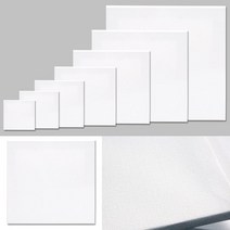 [문구조아] 고급 캔버스 액자 정사각 20X20cm 화방 미술재료, 10개
