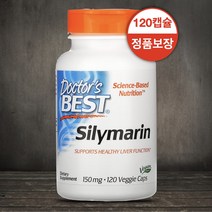 닥터스베스트 실리마린 150mg 베지 캡 비건, 120개입, 1개